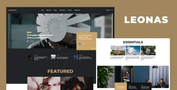 Leonas – Blog & Magazine Elementor Template Kit